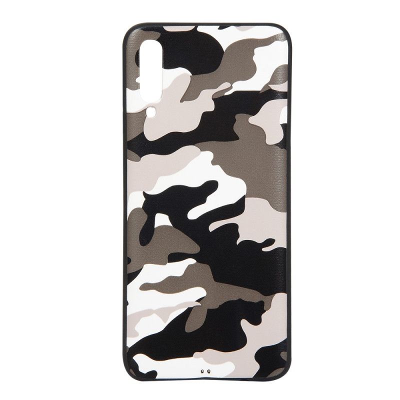 Cover Samsung Galaxy A70 Grøn Camouflage