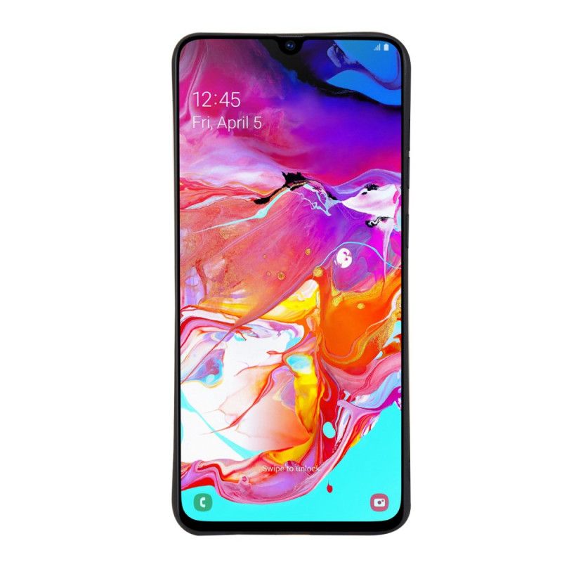 Cover Samsung Galaxy A70 Grøn Camouflage