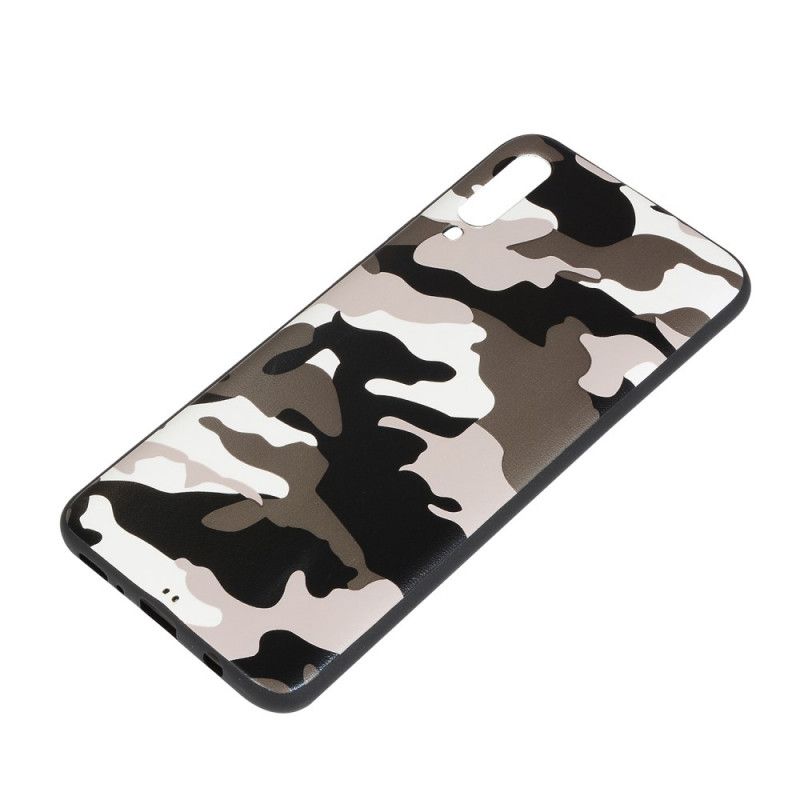 Cover Samsung Galaxy A70 Grøn Camouflage