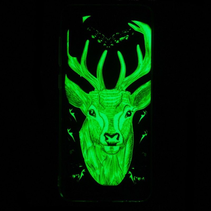 Cover Samsung Galaxy A70 Majestætisk Fluorescerende Hjorte Beskyttelse