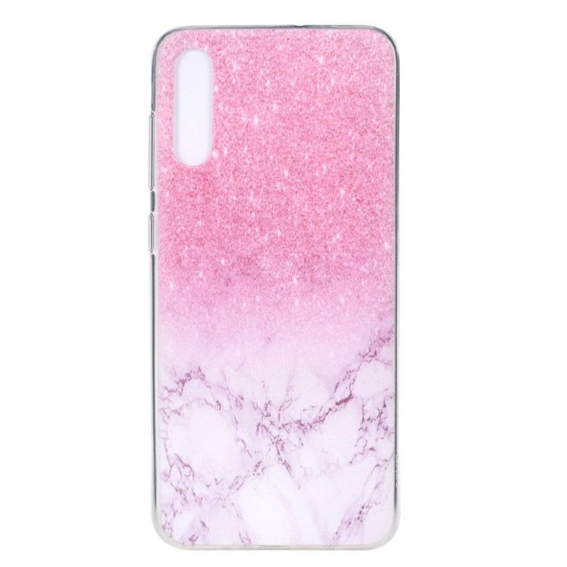 Cover Samsung Galaxy A70 Nedbrudt Marmor