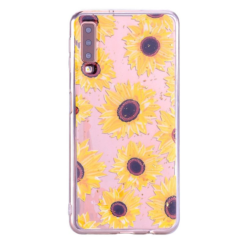 Cover Samsung Galaxy A70 Solsikker Og Drys