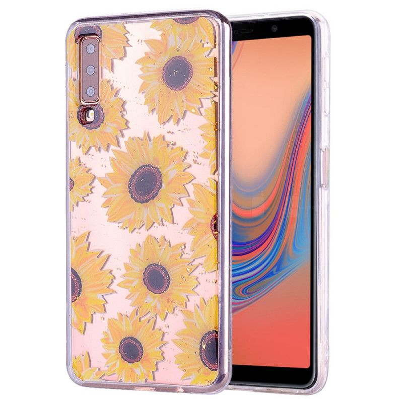 Cover Samsung Galaxy A70 Solsikker Og Drys