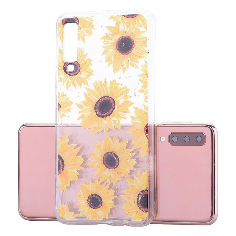 Cover Samsung Galaxy A70 Solsikker Og Drys