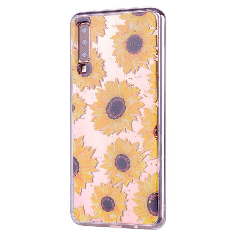 Cover Samsung Galaxy A70 Solsikker Og Drys