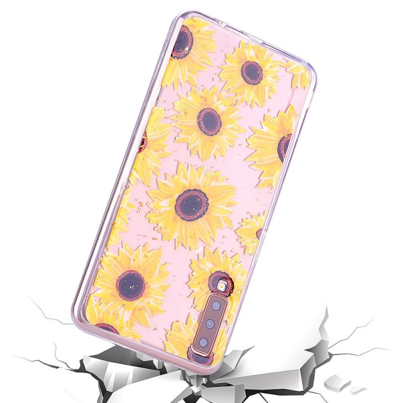 Cover Samsung Galaxy A70 Solsikker Og Drys