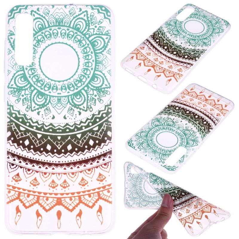 Cover Samsung Galaxy A70 Sømløs Vintage Farverig Mandala