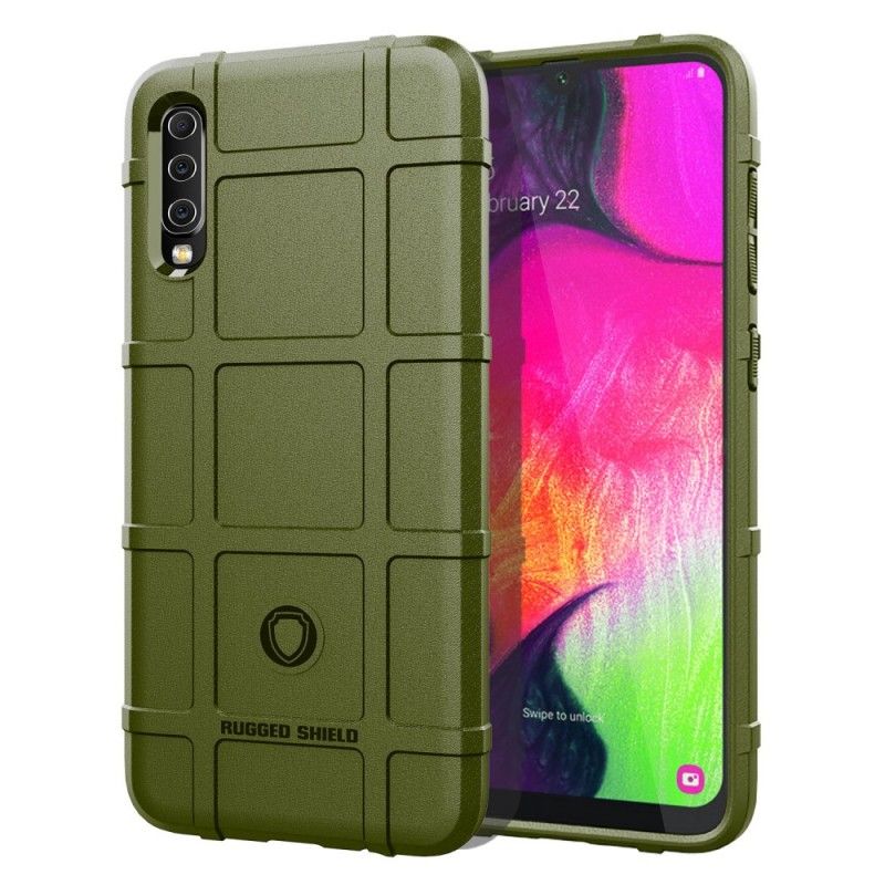 Cover Samsung Galaxy A70 Sort Mobilcover Robust Skjold