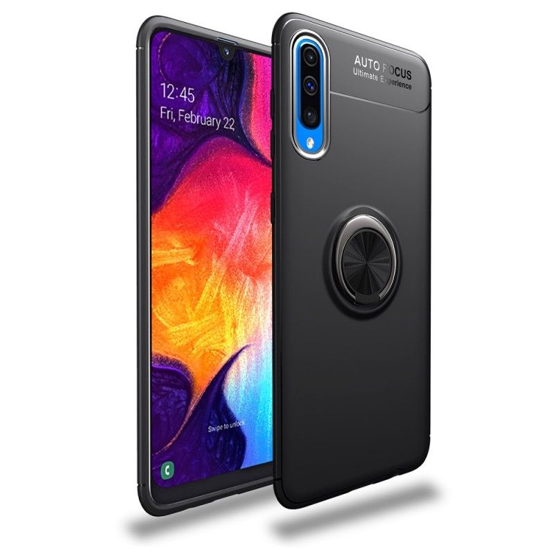 Cover Samsung Galaxy A70 Sort Roterende Ring