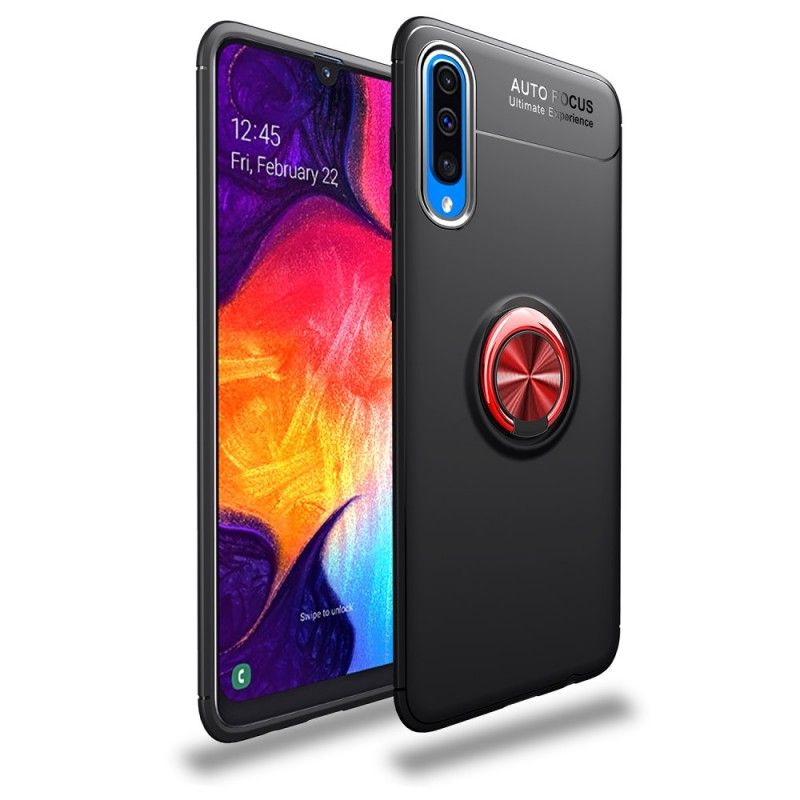 Cover Samsung Galaxy A70 Sort Roterende Ring