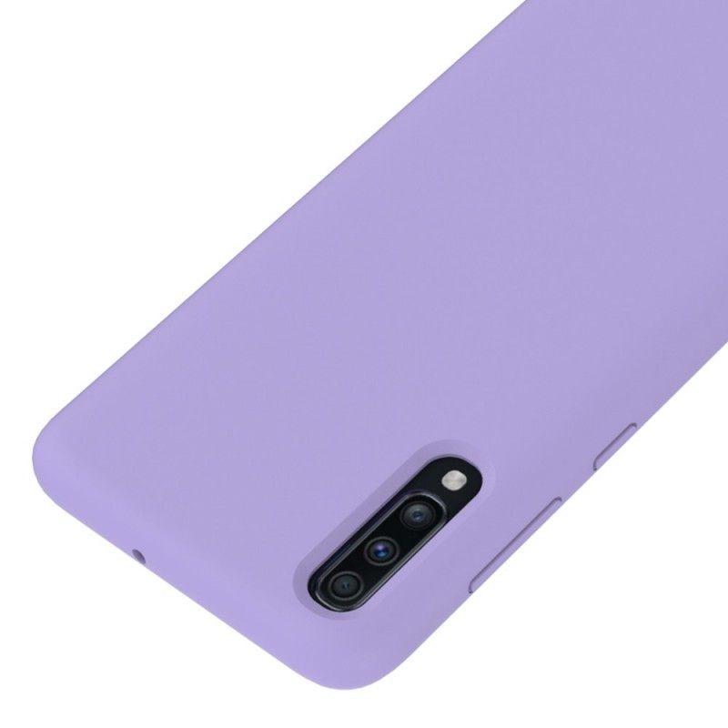 Cover Samsung Galaxy A70 Sort Silikone Væske