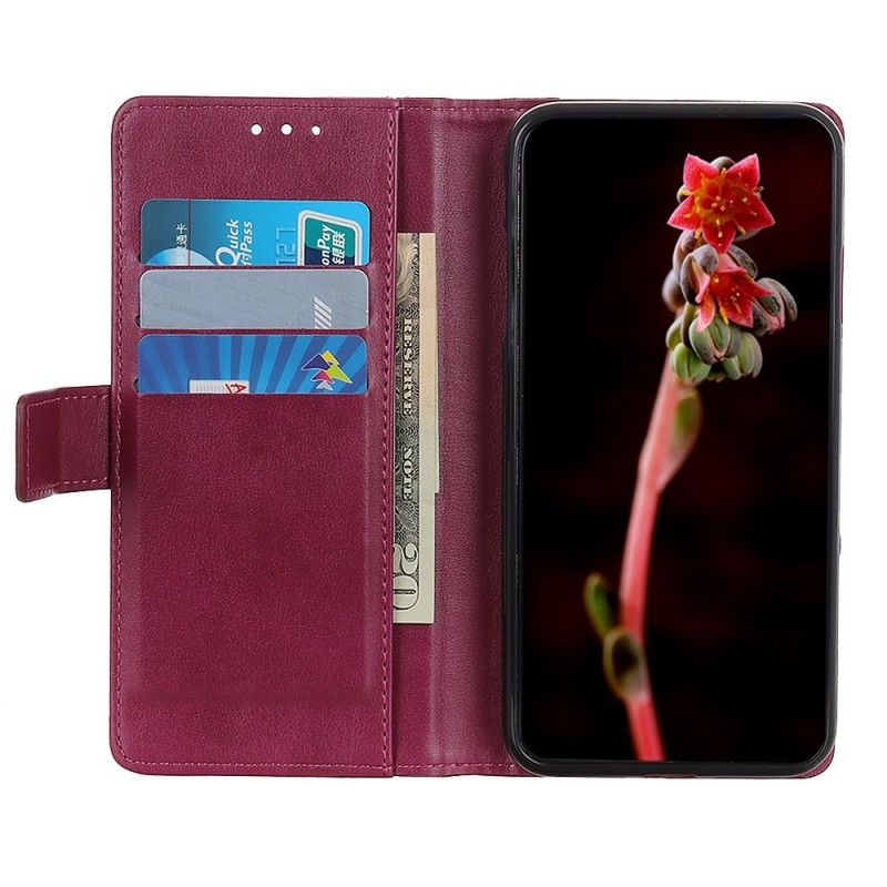 Flip Cover Læder for Samsung Galaxy A70 Sort Seriøst Læder