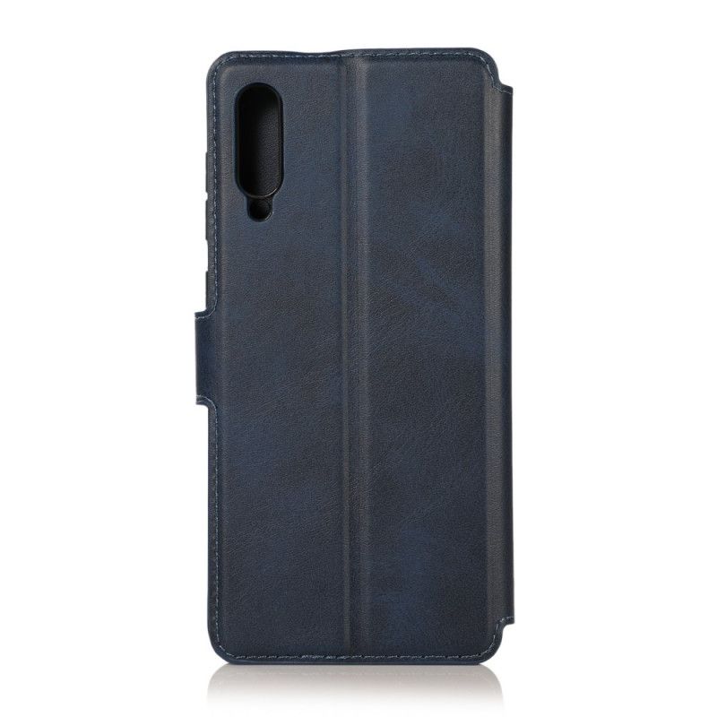 Flip Cover Læder Samsung Galaxy A70 Rød Luksus Læder Effekt