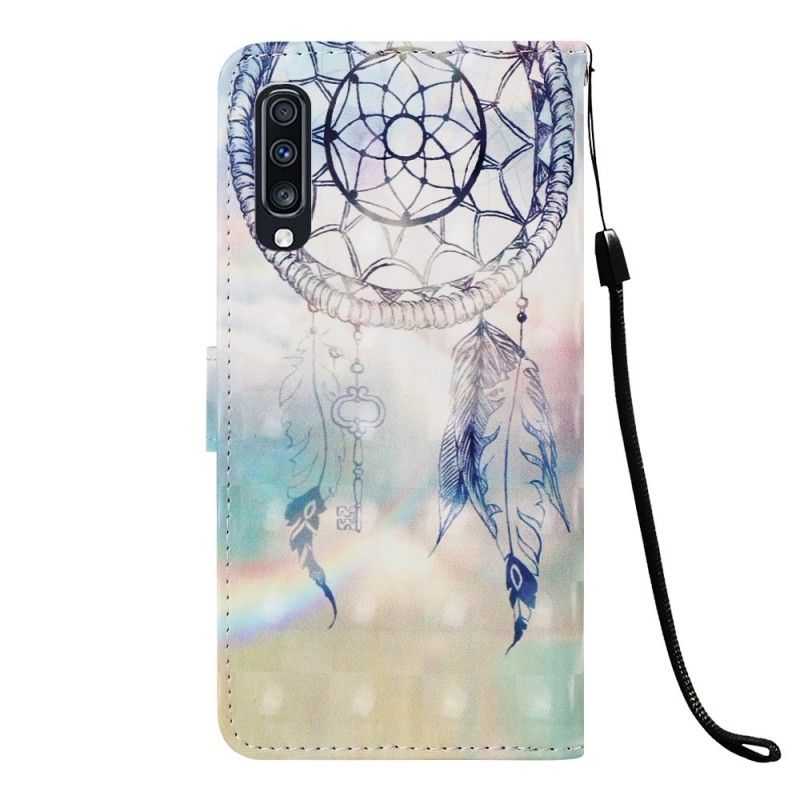 Flip Cover Samsung Galaxy A70 Mobilcover Pastel Drømmefanger