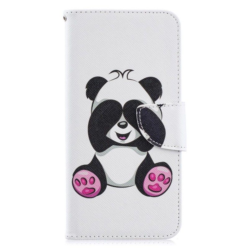 Flip Cover Samsung Galaxy A70 Sjov Panda