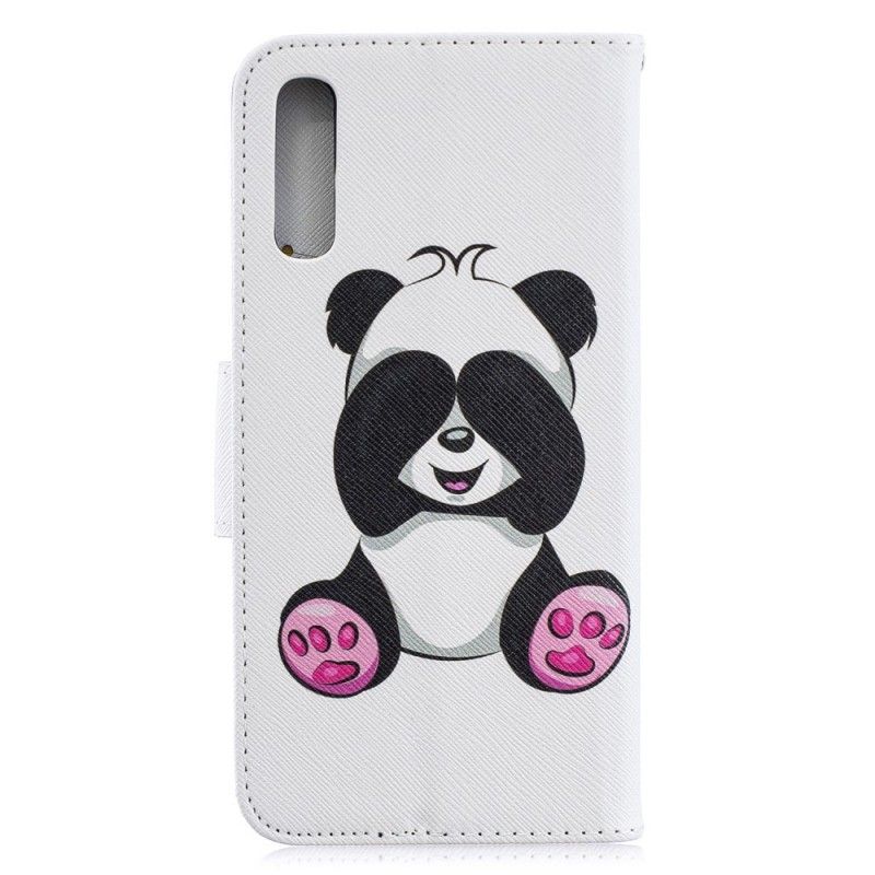 Flip Cover Samsung Galaxy A70 Sjov Panda