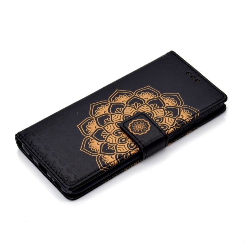 Flip Cover Samsung Galaxy A70 Sort Chic Mandala