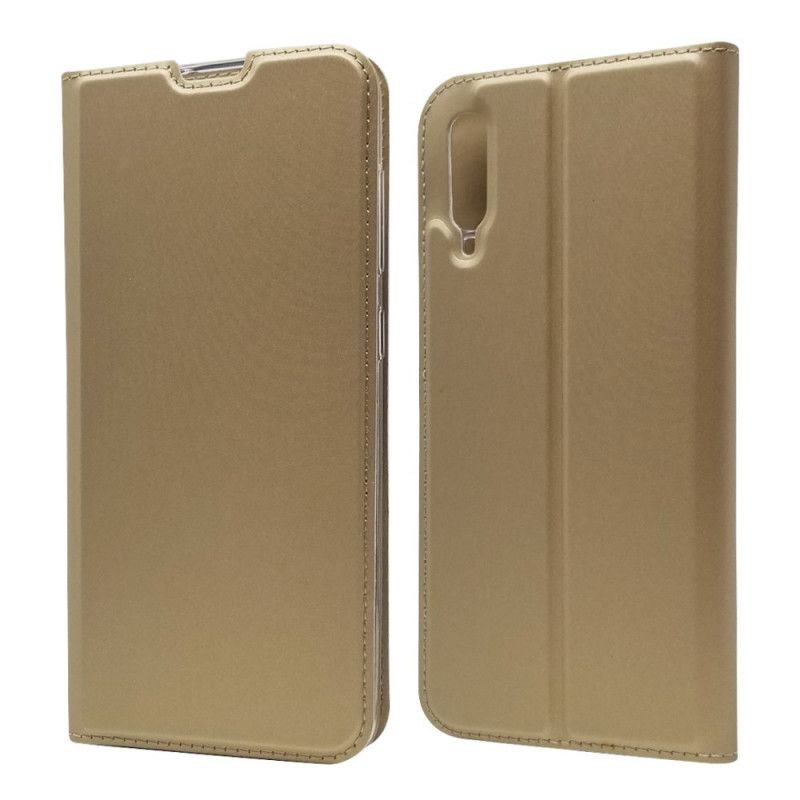 Læder Cover for Samsung Galaxy A70 Sort Magnetisk Lås