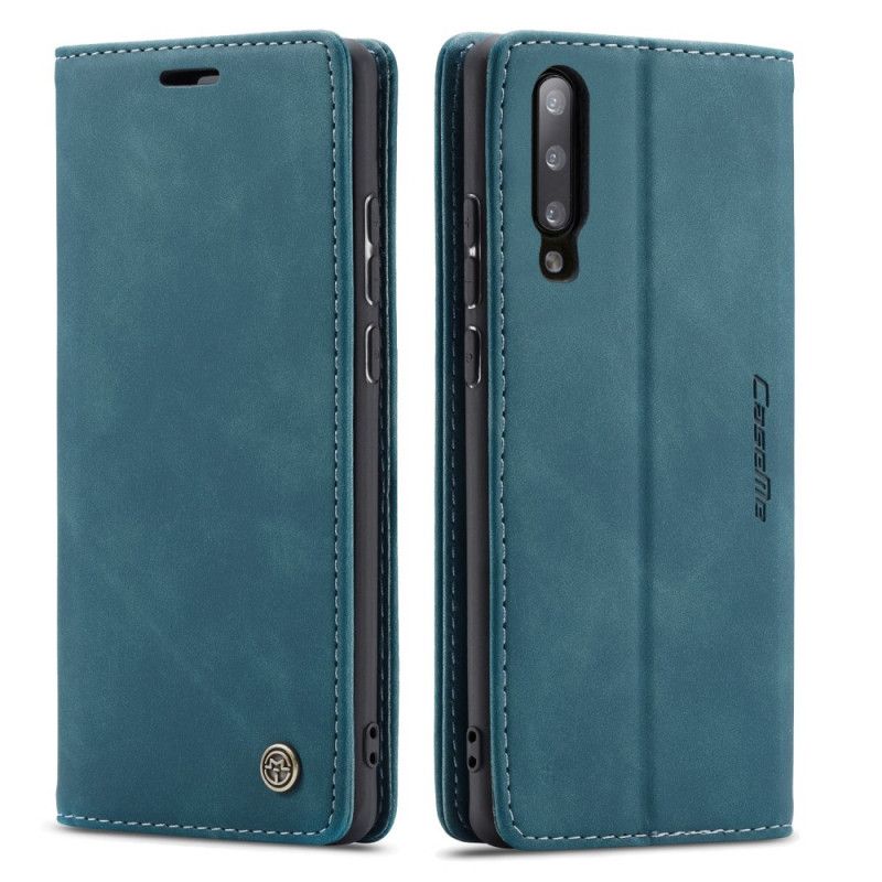 Læder Cover Samsung Galaxy A70 Sort Læderetui Original