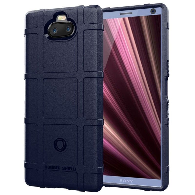 Cover Sony Xperia 10 Plus Sort Robust Skjold