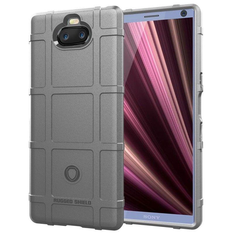 Cover Sony Xperia 10 Plus Sort Robust Skjold