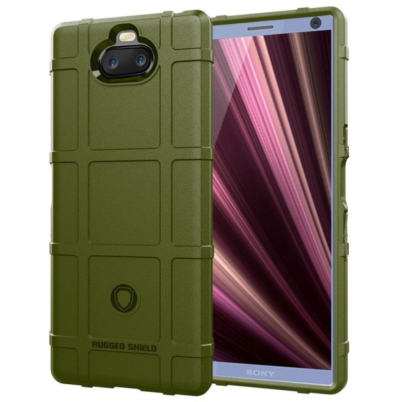 Cover Sony Xperia 10 Plus Sort Robust Skjold