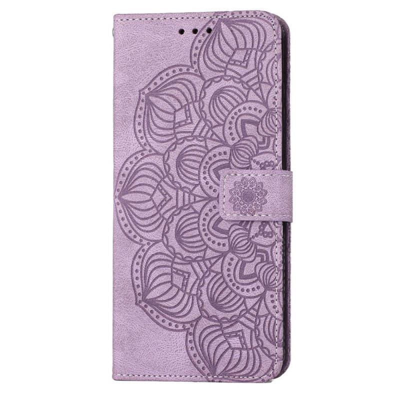 Flip Cover Xiaomi 12T / 12T Pro Med Snor Strappy Barok Mandala