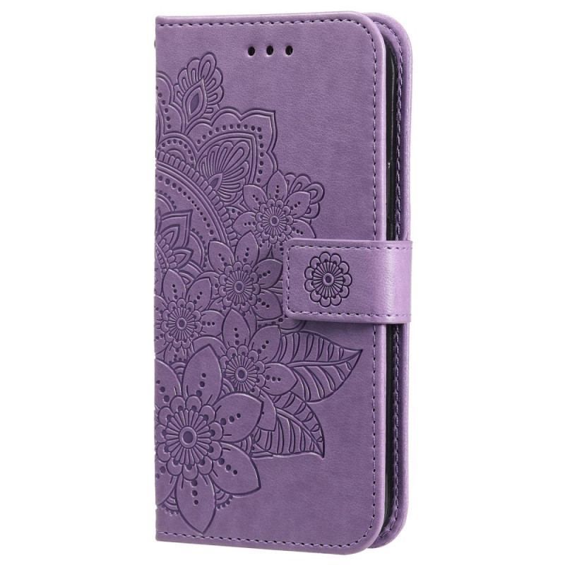 Flip Cover Xiaomi 12T / 12T Pro Med Snor Strappy Mandala