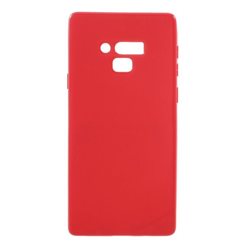 Cover for Samsung Galaxy Note 9 Magenta Blank Silikone