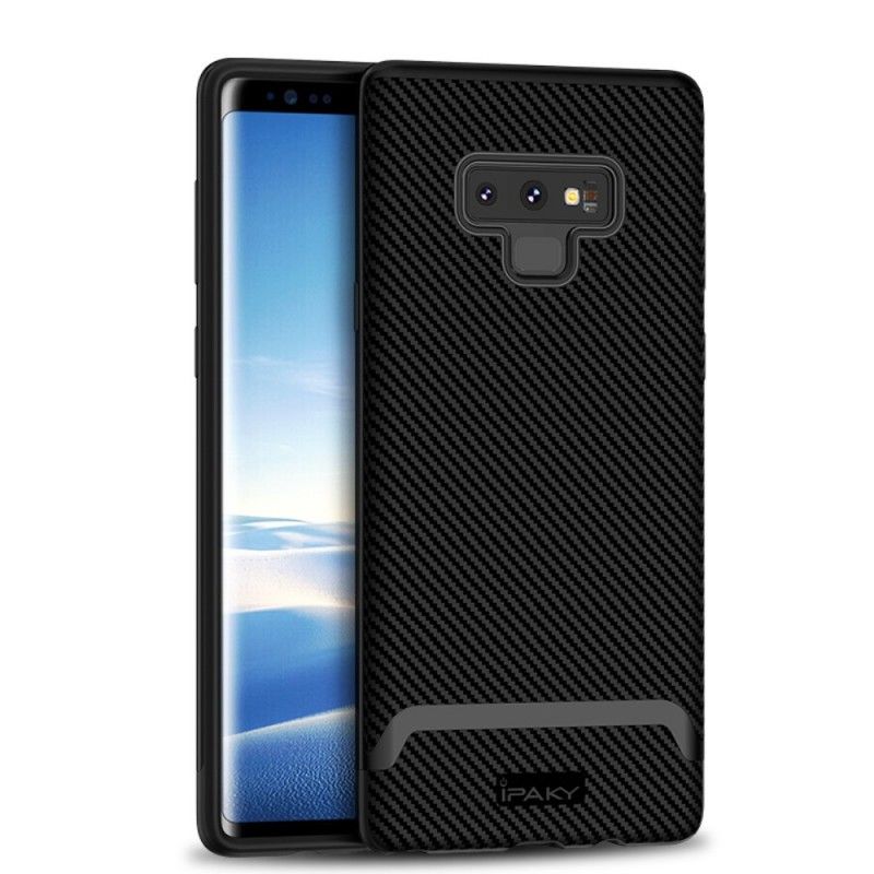 Cover for Samsung Galaxy Note 9 Rød Ipaky Kulfiber