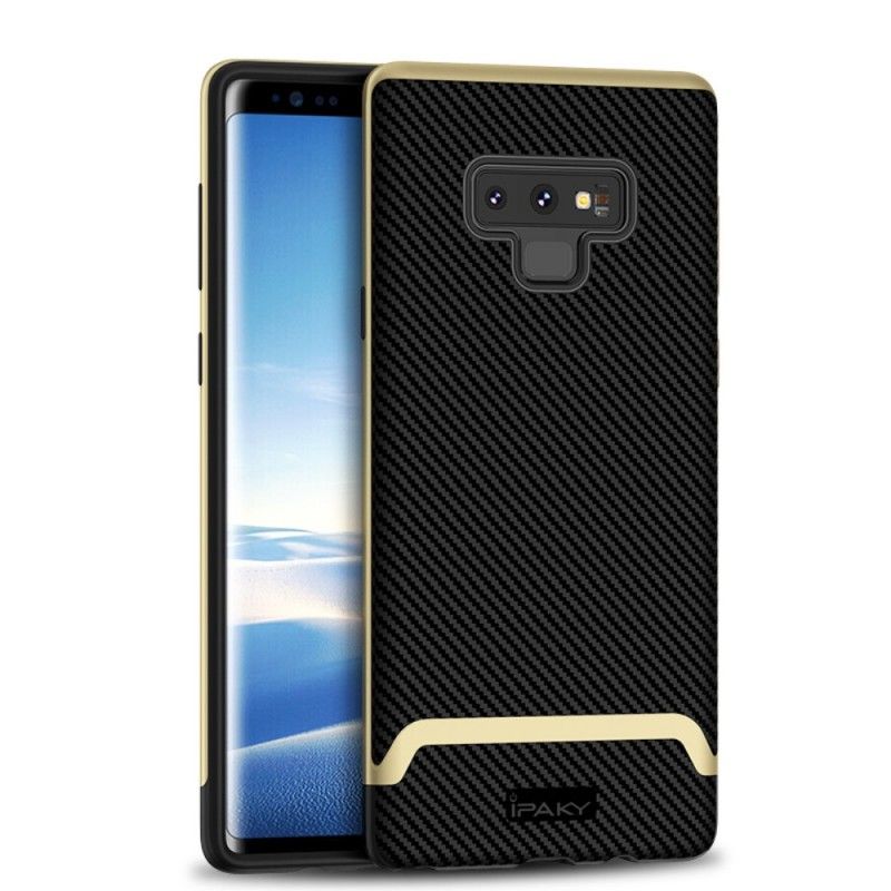 Cover for Samsung Galaxy Note 9 Rød Ipaky Kulfiber