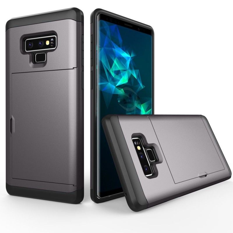 Cover Samsung Galaxy Note 9 Sort Stiv Prangende Kortholder