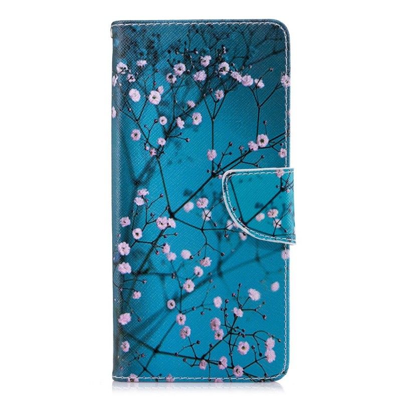 Flip Cover Læder for Samsung Galaxy Note 9 Blomstrende Træ