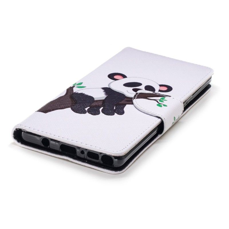 Flip Cover Læder for Samsung Galaxy Note 9 Doven Panda