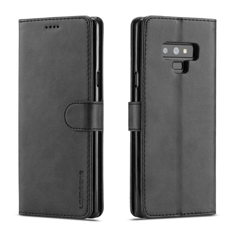 Flip Cover Læder for Samsung Galaxy Note 9 Sort Lc.Imeeke Lædereffekt