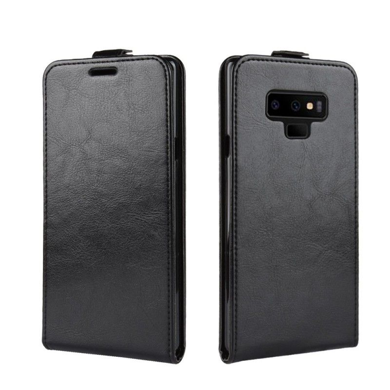 Flip Cover Læder for Samsung Galaxy Note 9 Sort Sammenfoldelig