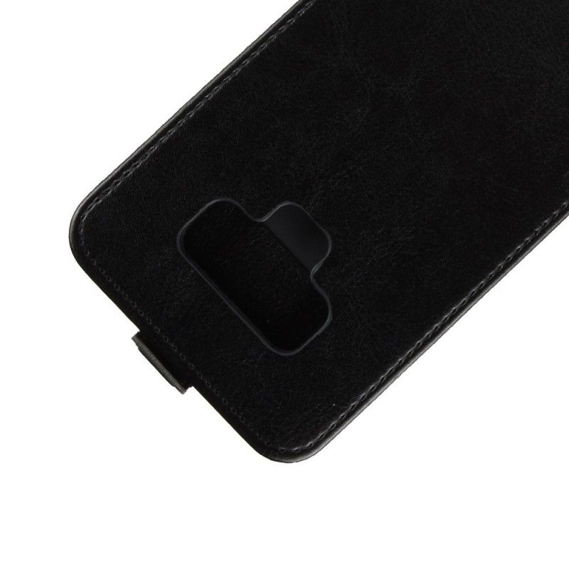 Flip Cover Læder for Samsung Galaxy Note 9 Sort Sammenfoldelig