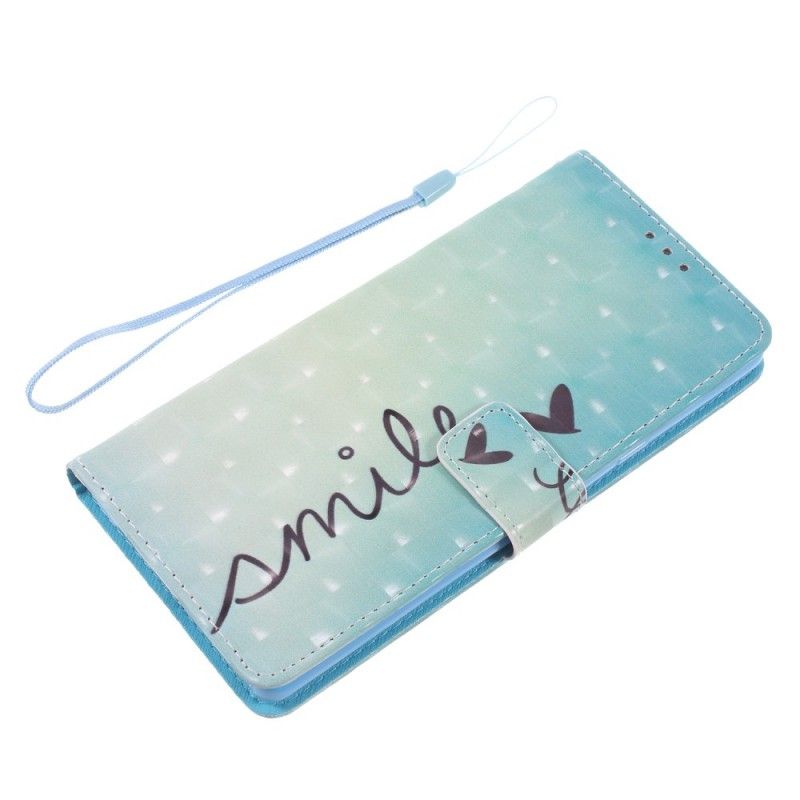 Flip Cover Læder Samsung Galaxy Note 9 String Smil