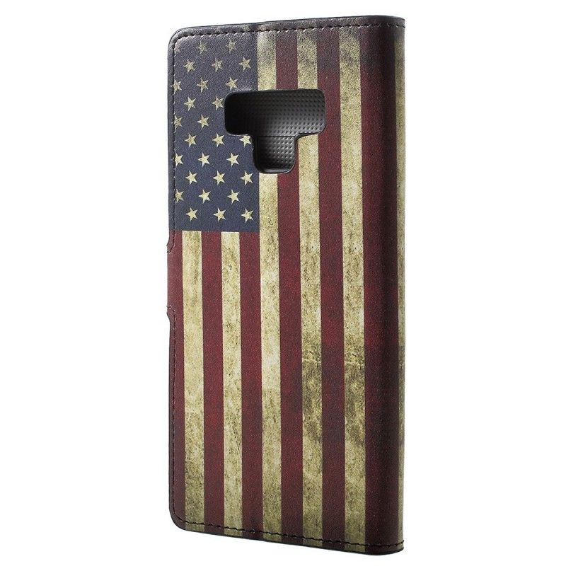 Flip Cover Samsung Galaxy Note 9 Mobilcover Usa Flag