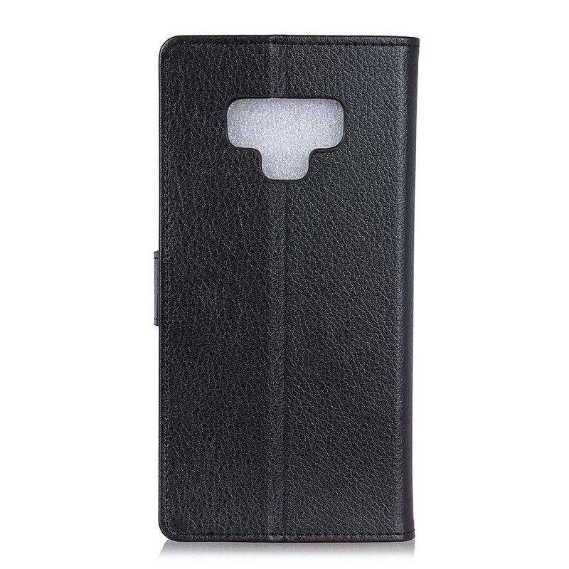 Flip Cover Samsung Galaxy Note 9 Sort Mobilcover Retro Kunstlæder