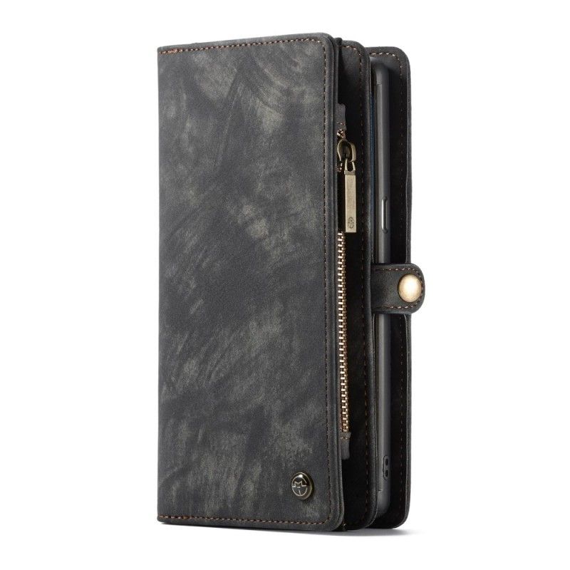 Flip Cover Samsung Galaxy Note 9 Sort Mobilcover Vintage Læder Caseme