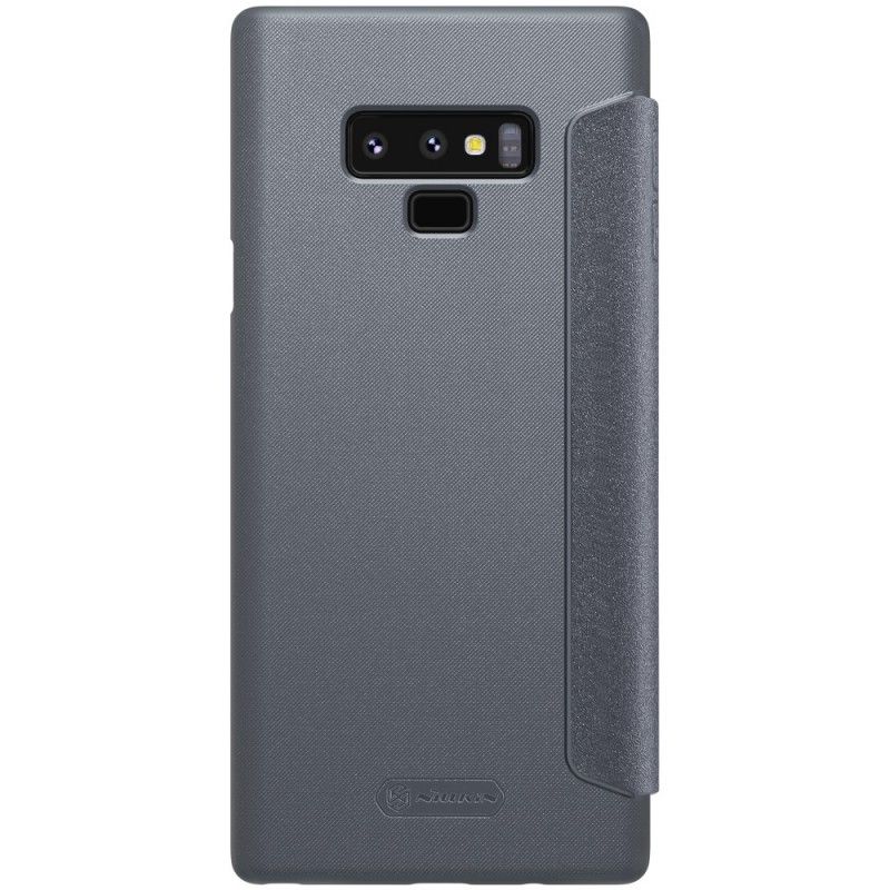 Læder Cover for Samsung Galaxy Note 9 Hvid Nillkin