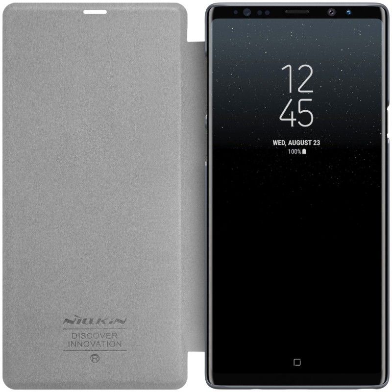 Læder Cover for Samsung Galaxy Note 9 Hvid Nillkin