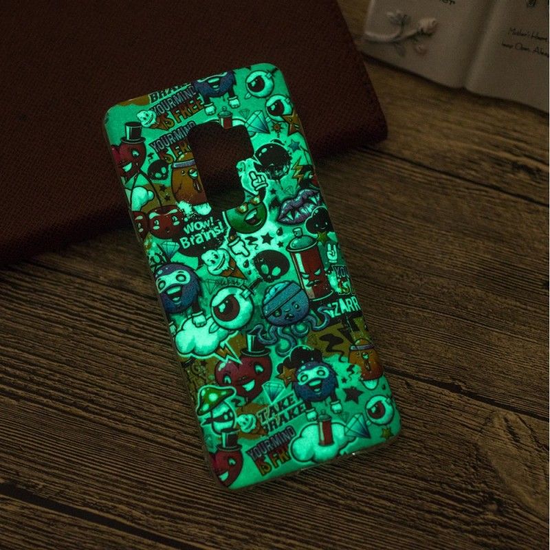 Cover for Samsung Galaxy S9 Fluorescerende Vanvid