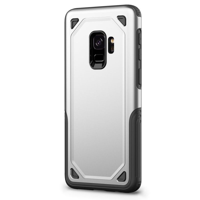 Cover for Samsung Galaxy S9 Lyserød Premium Metaleffekt