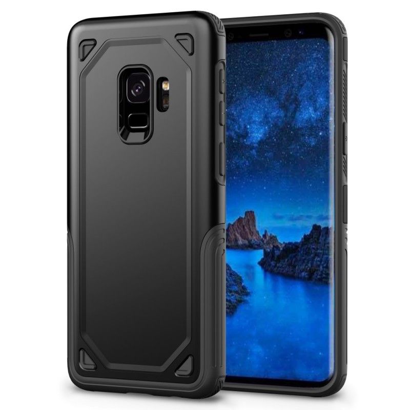 Cover for Samsung Galaxy S9 Lyserød Premium Metaleffekt