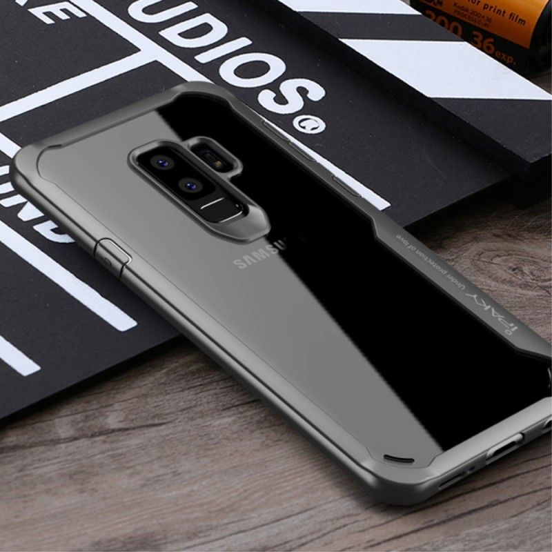 Cover for Samsung Galaxy S9 Sort Ipaky Hybrid-Serie