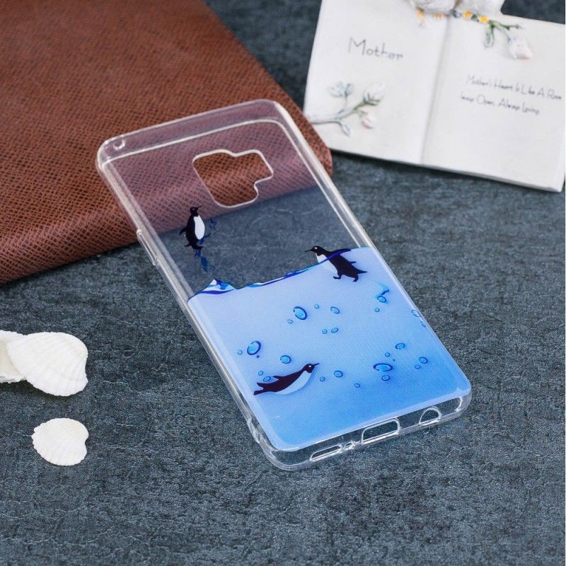 Cover for Samsung Galaxy S9 Spil Pingviner