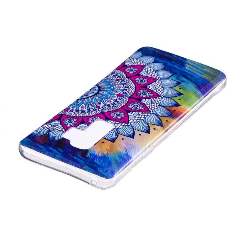 Cover Samsung Galaxy S9 Fluorescerende Mandala Original