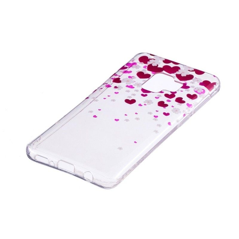 Cover Samsung Galaxy S9 Hjerteregn Original